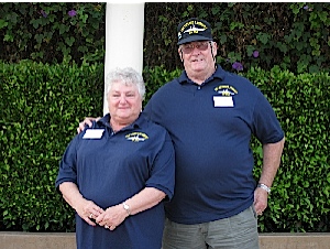 <b>RSE Navy Log booklet:</b><br>Sharon and Milton Bailey volunteered to create a Navy Log, which documents what each shipmate did after they departed from the ship