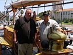 Todd Fowler and Rusty Howell on Star of India. They represent the  first crew (Rusty) and the last crew (Todd) on the Ready Eddie