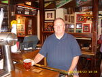 Todd Fowler at the bar of the TV series "CHEERS"