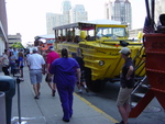 Duck Tour of Boston, 1/2 by land and 1/2 by the Charles River