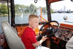 Don Krugers grandson Andrew driving the Duck